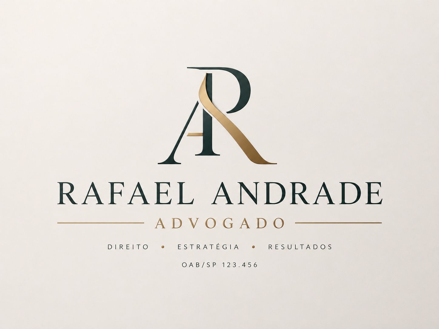 Identidade visual Rafael Andrade - Logo