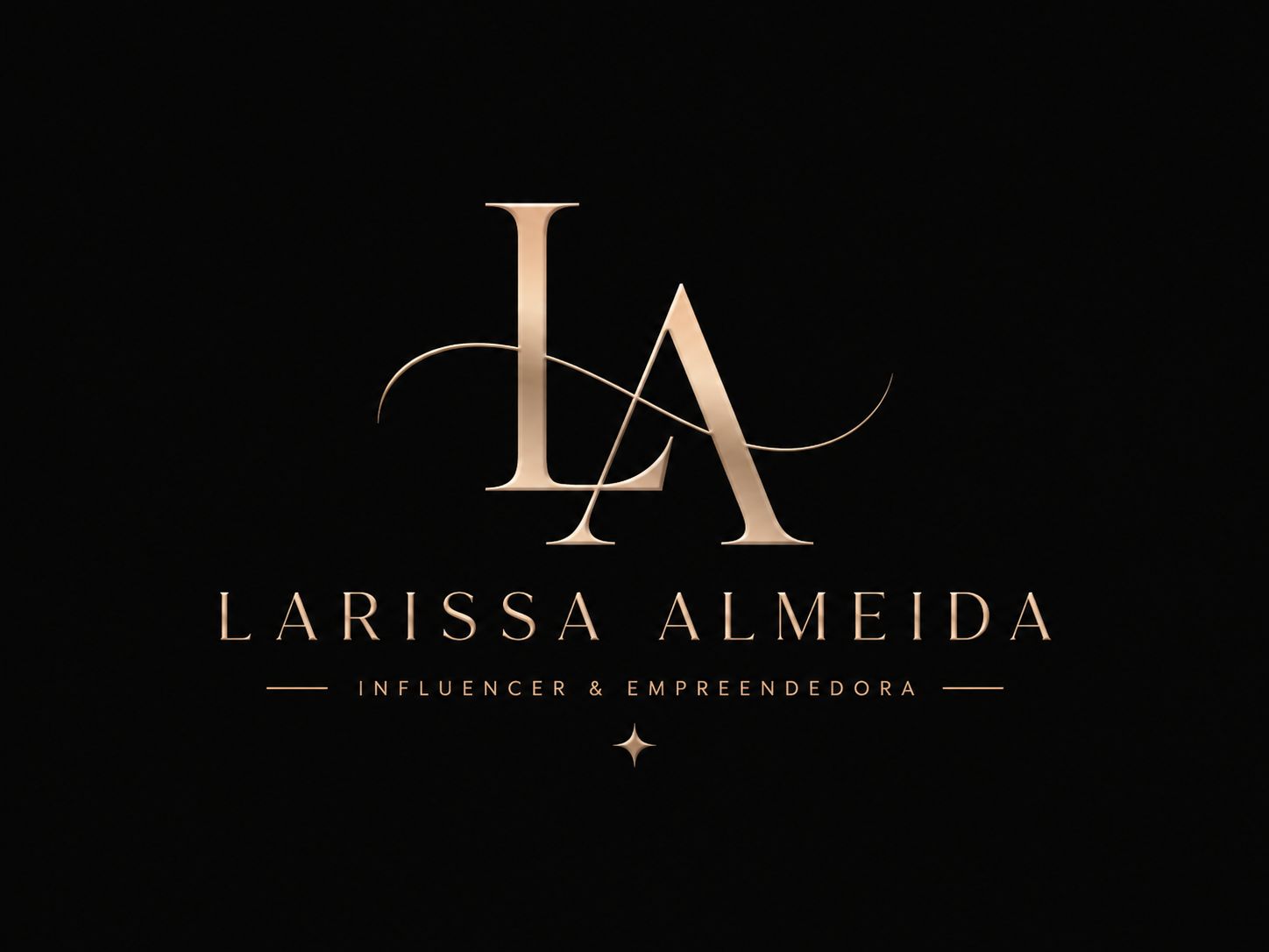 Identidade visual Larissa Almeida - Logo