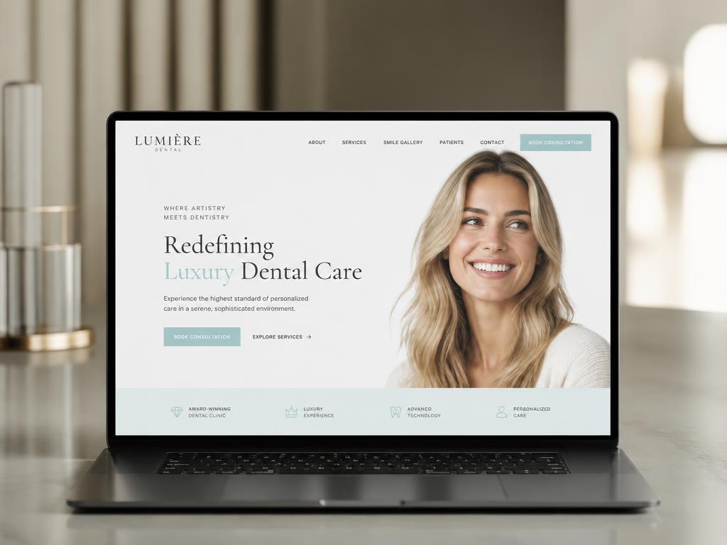 Site desenvolvido para Clínica de Dentista